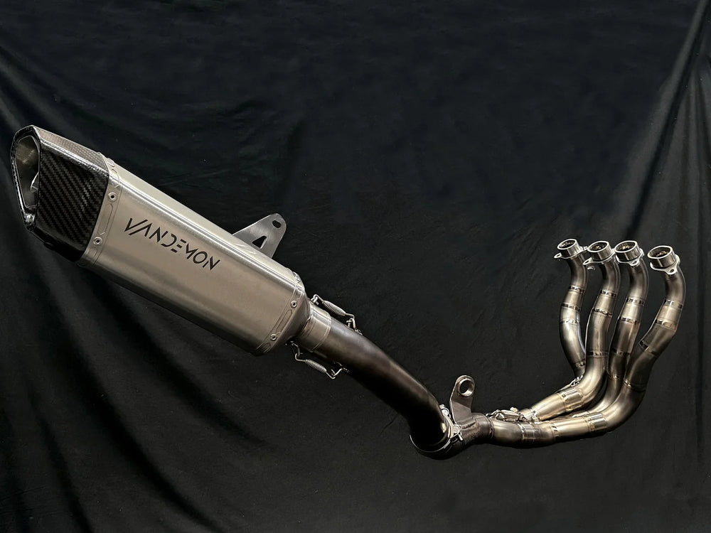 Vandemon Honda CBR1000RR-R Fireblade 2024 Vandemon Full Titanium Exhaust System 3 x O2 Sensors HONCBR1000TIHEADRB VA-160