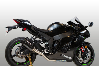 M4 Exhaust Titanium Half System with Tech 1 Carbon Fiber ZX10R 2021-2024  KA9974