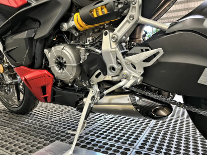 Vandemo  Titanium Belly Slip-On Ducati V2 Panigale & Streetfighter  2019-24 DUCV2TIMUFFBELA