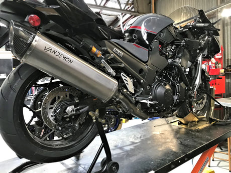 Vandemon Kawasaki ZZR1400, ZX14R Vandemon Titanium Exhaust System 2012-2024  KAWAZX14RTIEXHA VA-135