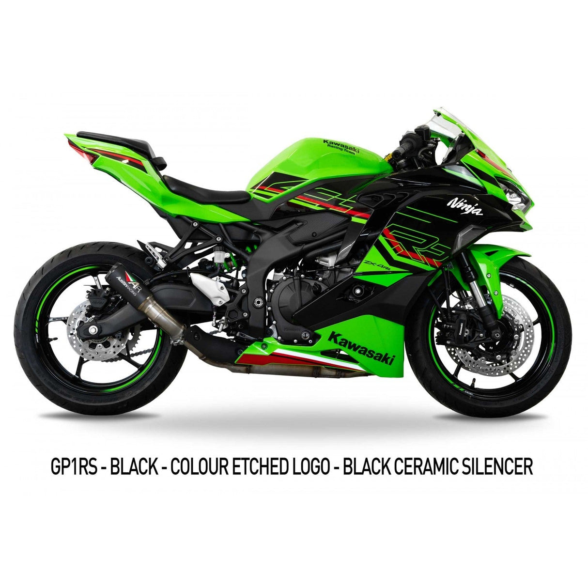 Austin Racing  SLIP-ON COMPLIANT & RACE TITANIUM exhaust for 2023- 2025  KAWASAKI ZX4R/RR