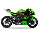 Austin Racing  SLIP-ON COMPLIANT & RACE TITANIUM exhaust for 2023- 2025  KAWASAKI ZX4R/RR
