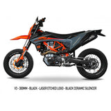 Austin Racing  2019 - 2024 KTM 690 SMC R V3 SLIP-ON RACE EXHAUST SYSTEM AUR59