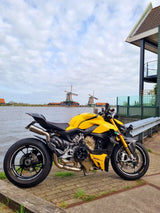 Vandemon Ducati Panigale & Streetfighter V4 Titanium High Mount 3/4 Slip-On 2018-21 DUCV4SFTIMUFHMA VA-120