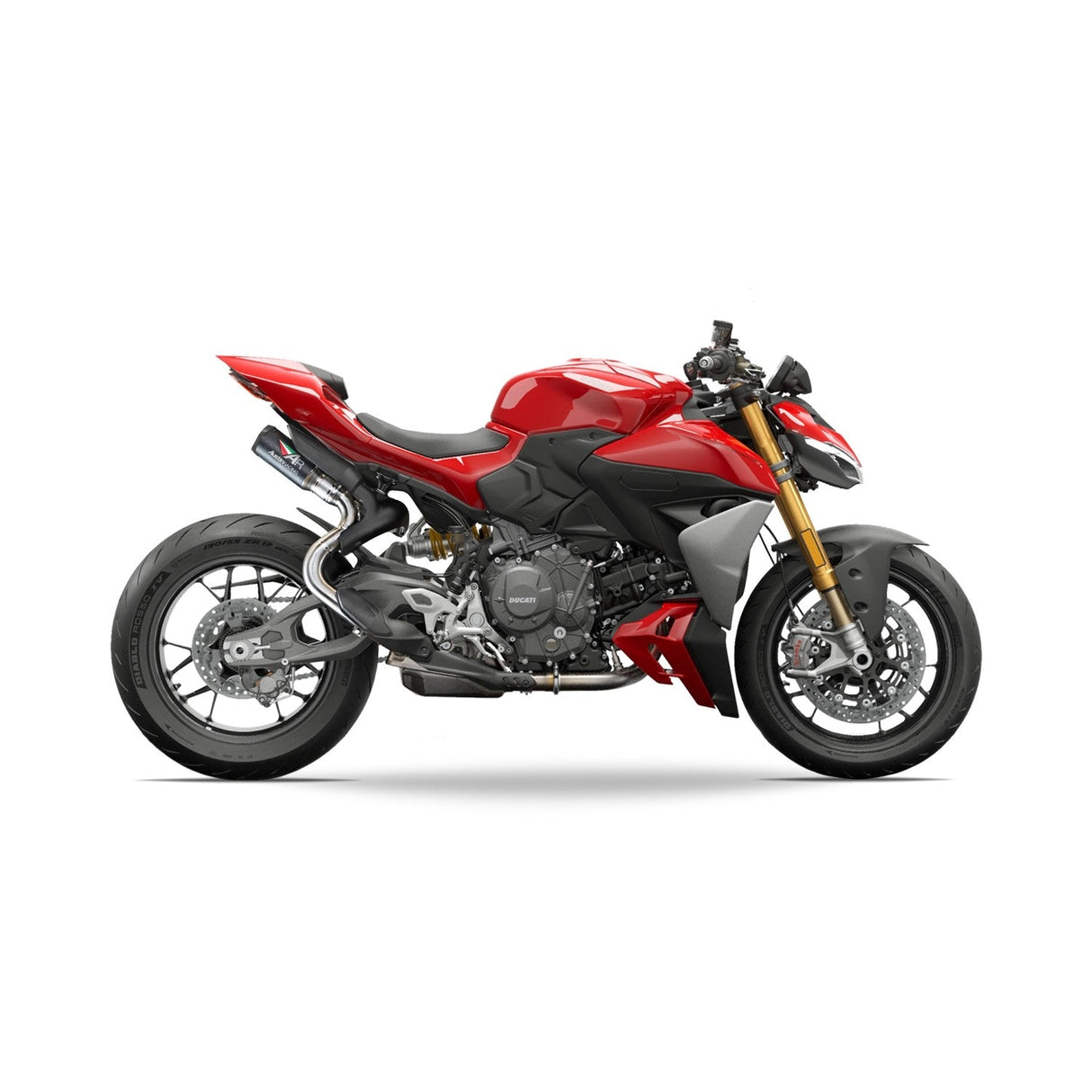 Austin Racing  2025 DUCATI PANIGALE V2 /STREETFIGHTER  /V2S 890 RS22 RACE DE-CAT EXHAUST SYSTEM AR-81
