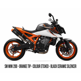 Austin Racing 2025 (LATE) - 2026 KTM 990/R RS22 DUAL UNDERSEAT BOX DELETE TITANIUM EXHAUST SYSTEMAR109