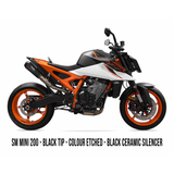 Austin Racing 2025 (LATE) - 2026 KTM 990/R RS22 DUAL UNDERSEAT BOX DELETE TITANIUM EXHAUST SYSTEMAR109