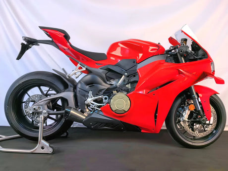 Vandemon Ducati Panigale/ Streetfighter V4 V4S Vandemon All Titanium LM Slip-On 2025-2026 DUCV4PANTIMUFFLMB VA-163