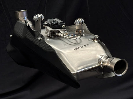 Vandemon Ducati Panigale V4 / V4S V4 2025  2026 Vandemon Bimodal Stealth Titanium Slip-On DUCV4PANTIEXHMUFWVD VA-162