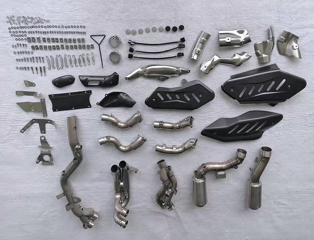 Vandemon Ducati Panigale V4 and V4S 2025-2026 High Mount Race Exhaust System   DUCV4PANHMEXHMESB VA-90