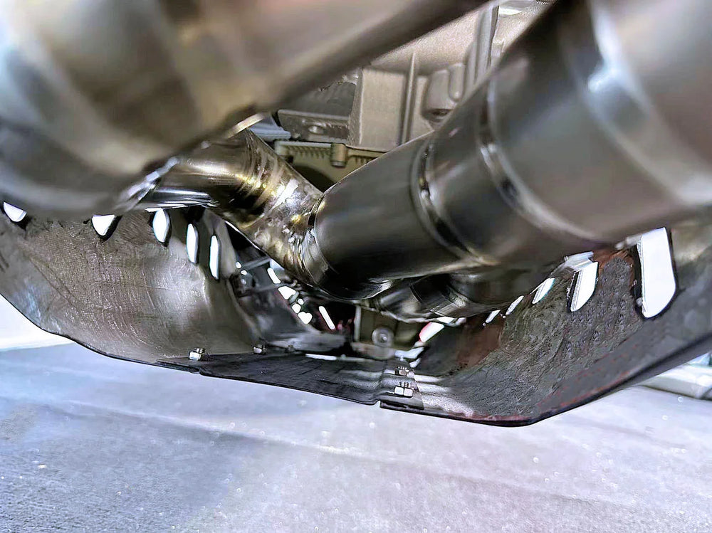 Vandemon Ducati Panigale V4/ V4S Titanium High Mount Slip-On 2025-2026 DUCV4PANTIMUFHMA VA-176