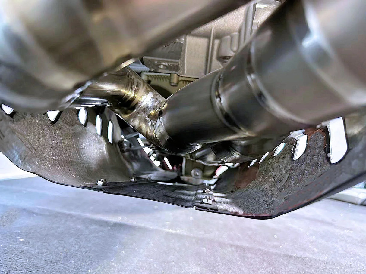 Vandemon Ducati Panigale V4/ V4S Titanium High Mount Slip-On 2025-2026 DUCV4PANTIMUFHMA VA-176