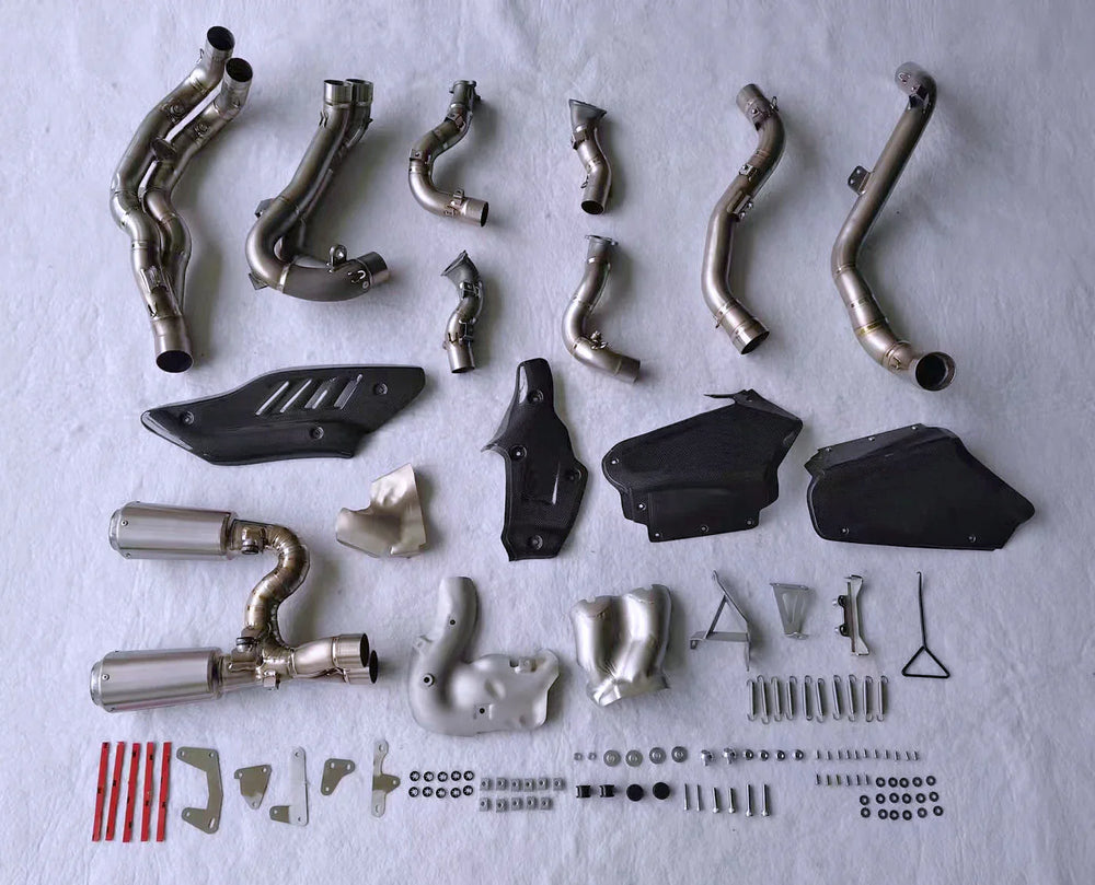 Vandemon Ducati Panigale V4 and V4S 2025-2026 High Mount Race Exhaust System   DUCV4PANHMEXHMESB VA-90