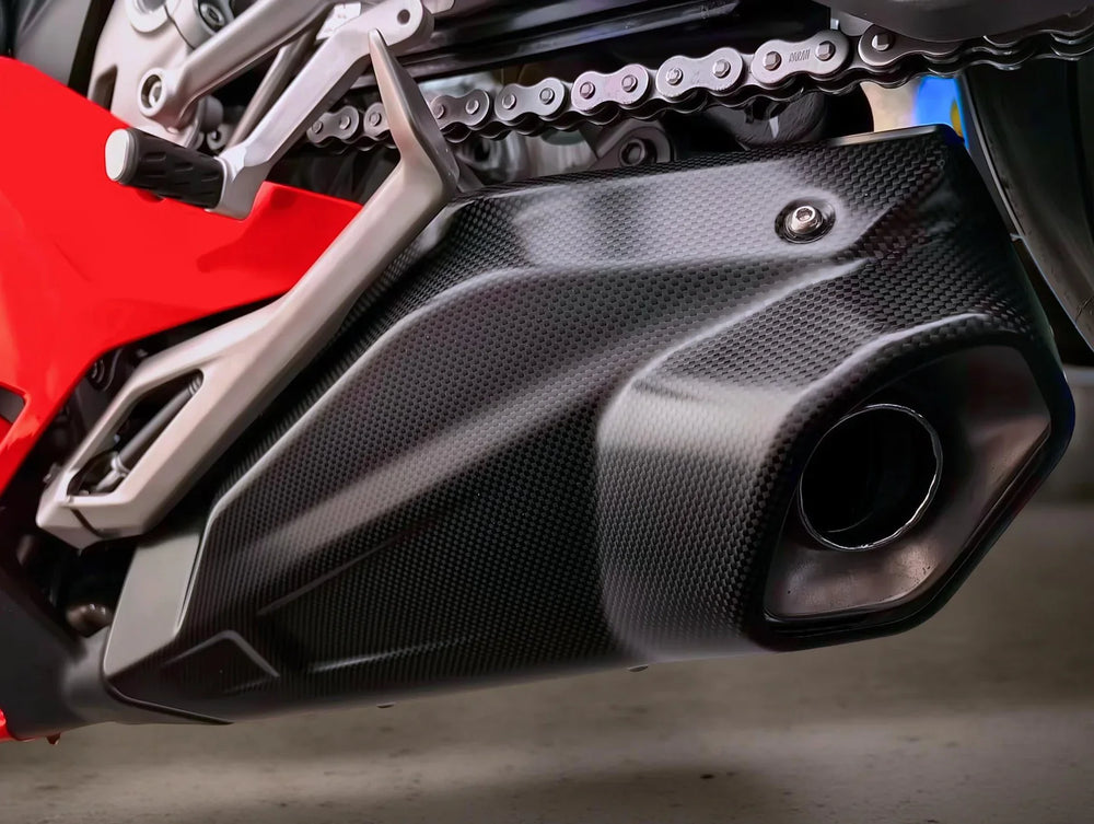 Vandemon Ducati Panigale V4 / V4S V4 2025  2026 Vandemon Bimodal Stealth Titanium Slip-On DUCV4PANTIEXHMUFWVD VA-162