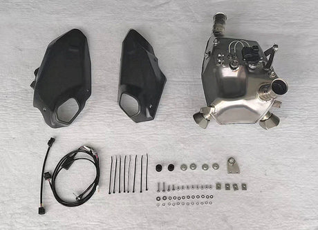 Vandemon Ducati Panigale V4 / V4S V4 2025  2026 Vandemon Bimodal Stealth Titanium Slip-On DUCV4PANTIEXHMUFWVD VA-162