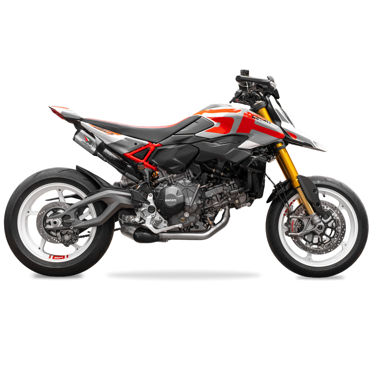 Austin Racing 2026 DUCATI HYPERMOTARD V2 dB COMPLIANT FULL SYSTEM AR118
