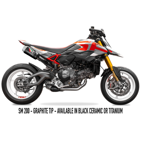 Austin Racing 2026 DUCATI HYPERMOTARD V2 dB COMPLIANT FULL SYSTEM AR118