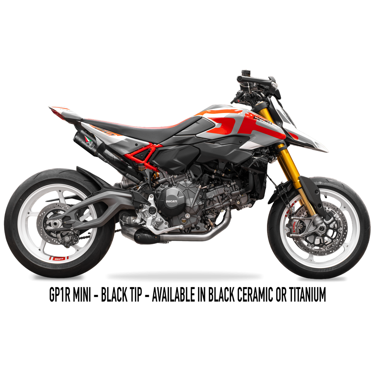 Austin Racing 2026 DUCATI HYPERMOTARD V2 dB COMPLIANT FULL SYSTEM AR118