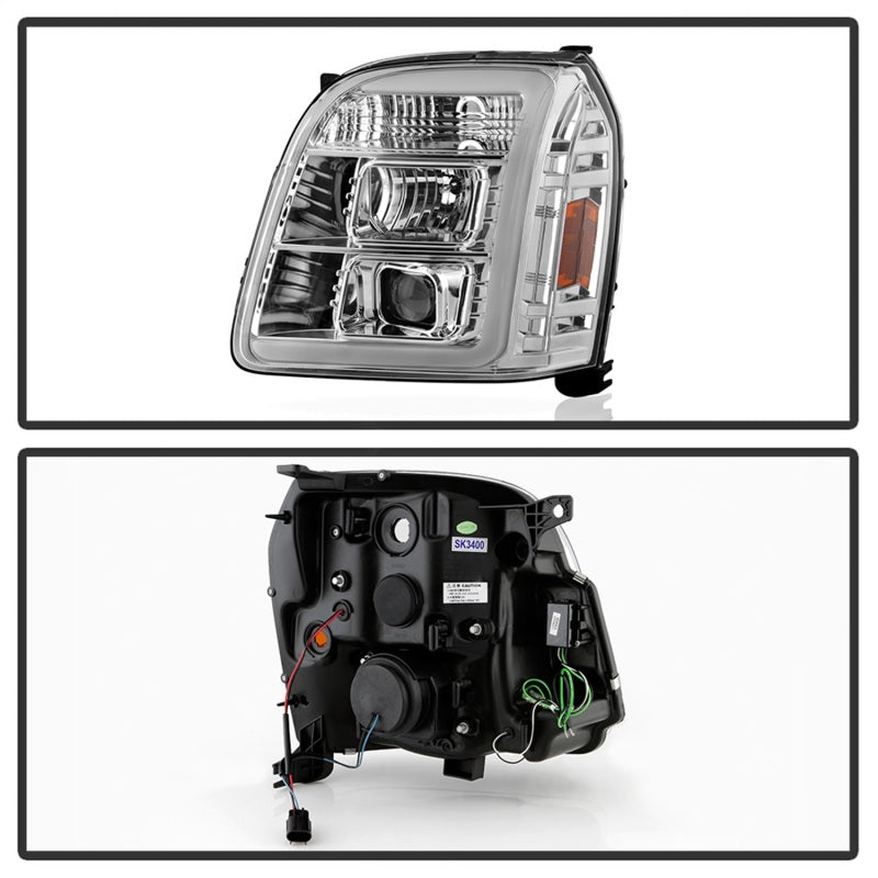 Spyder GMC Yukon 07-14/Denali 07-14 /XL 07-14 V2 Projector Headlights - Chrome PRO-YD-GY07V2SI-C 5088253