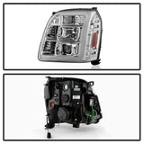 Spyder GMC Yukon 07-14/Denali 07-14 /XL 07-14 V2 Projector Headlights - Chrome PRO-YD-GY07V2SI-C 5088253