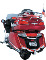KURYAKYN LED Fender Tip - Chrome - Rear 3236