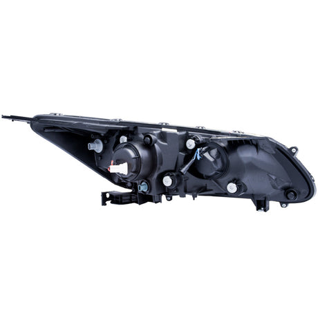 ANZO 2013-2015 Honda Accord Projector Headlights w/ U-Bar Black 121492