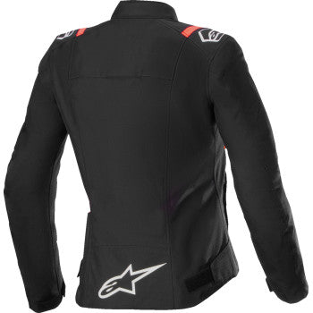 ALPINESTARS Stella T-SPS v2 WP Jacket - Black/White/Red Fluo - Large 3210225-1231-L