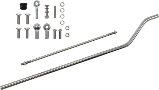 ACCUTRONIX Forward Control - Black - Slotted FC102-SSN