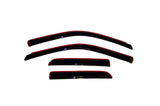 AVS 09-18 Dodge RAM 1500 Quad Cab Ventvisor In-Channel Front & Rear Window Deflectors 4pc - Smoke 194101