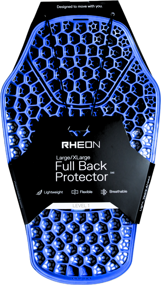 IN STOCK Rheon LEVEL 1 Full Back Protector LG/ XL 667-00101
