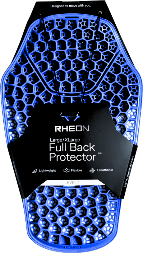IN STOCK Rheon LEVEL 1 Full Back Protector LG/ XL 667-00101