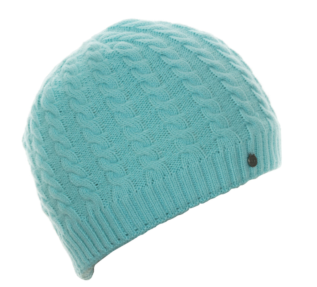 DSG Cable Knit Beanie Aqua O/S 99232