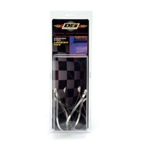 DEI Stainless Steel Locking Tie 8in - 8 per pack 10201