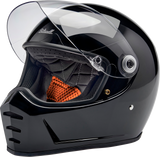 BILTWELL Lane Splitter Helmet - Gloss Black - Large 1004-101-504