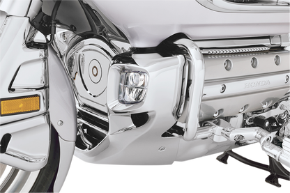 SHOW CHROME Lower Cowls - Chrome - Rectangular 52-908