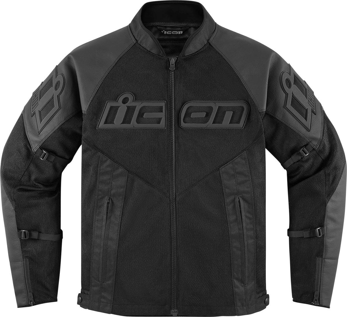 ICON Mesh AF™ Leather Jacket - Black - Large 2810-3899