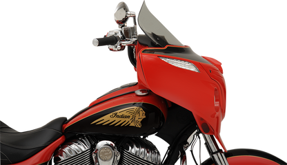 KLOCK WERKS Flare™ Windshield - 14" - Tall - Tinted - Indian KWW-04-0499