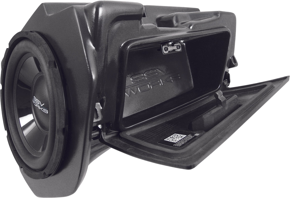 SSV WORKS Under Dash 10" Sub Enclosure Pol RZ3-GB10A