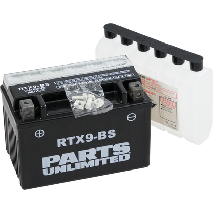 Parts Unlimited Agm Battery - Rtx9-Bs .40 L Ctx9-Bs