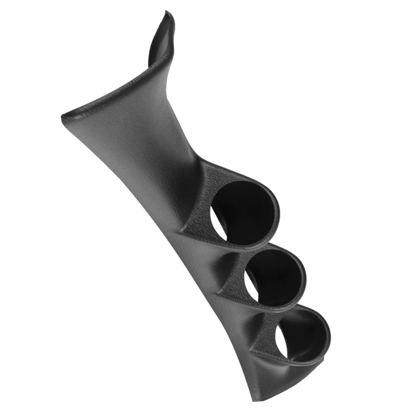 Autometer 95-99 Mitsubishi Eclipse / Eagle Talon (excl Convertible) Black Triple 52mm Pillar Pod 22613