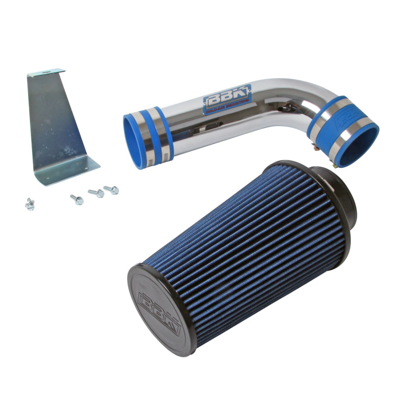 BBK 86-93 Mustang 5.0 Cold Air Intake Kit - Standard Style - Chrome Finish 1556