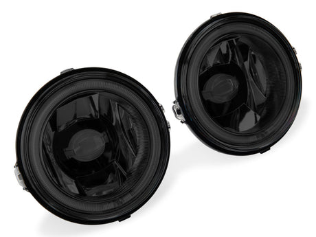 Raxiom 13-14 Ford Mustang GT CCFL Halo Fog Lights (Smoked) 49177