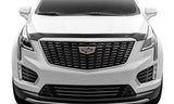 AVS 17-18 Cadillac XT5 Aeroskin Low Profile Acrylic Hood Shield - Smoke 322133