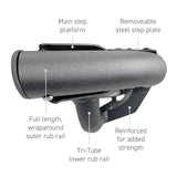 Go Rhino Dominator Xtreme DT Side Steps - Tex Blk - 87in. (Boards ONLY/Brackets Req.) DT60087T