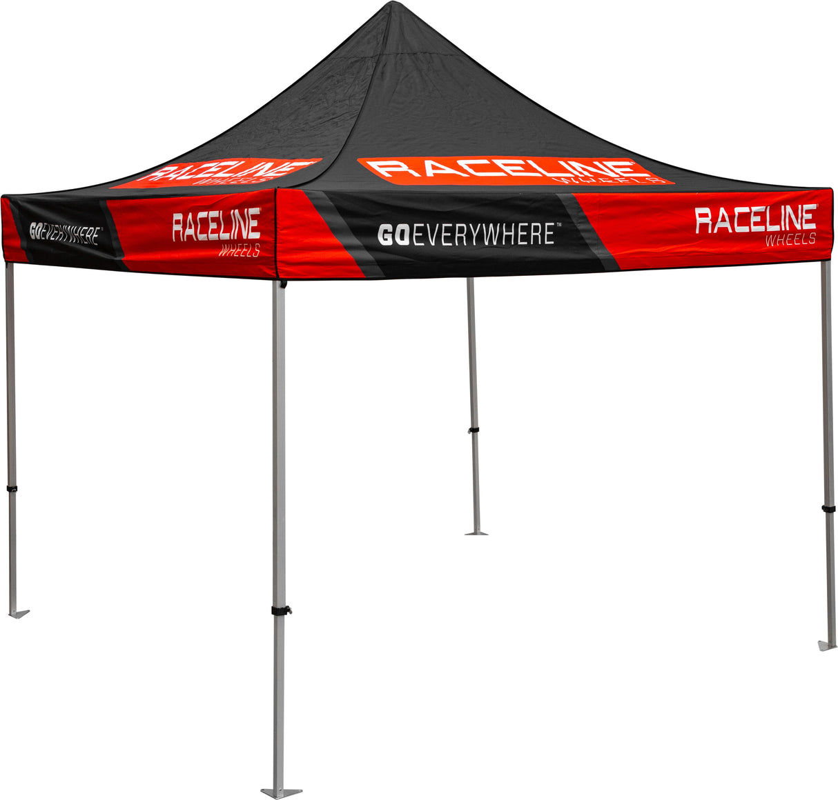 RACELINE Aluminum Canopy Hd 10x10 570-9914