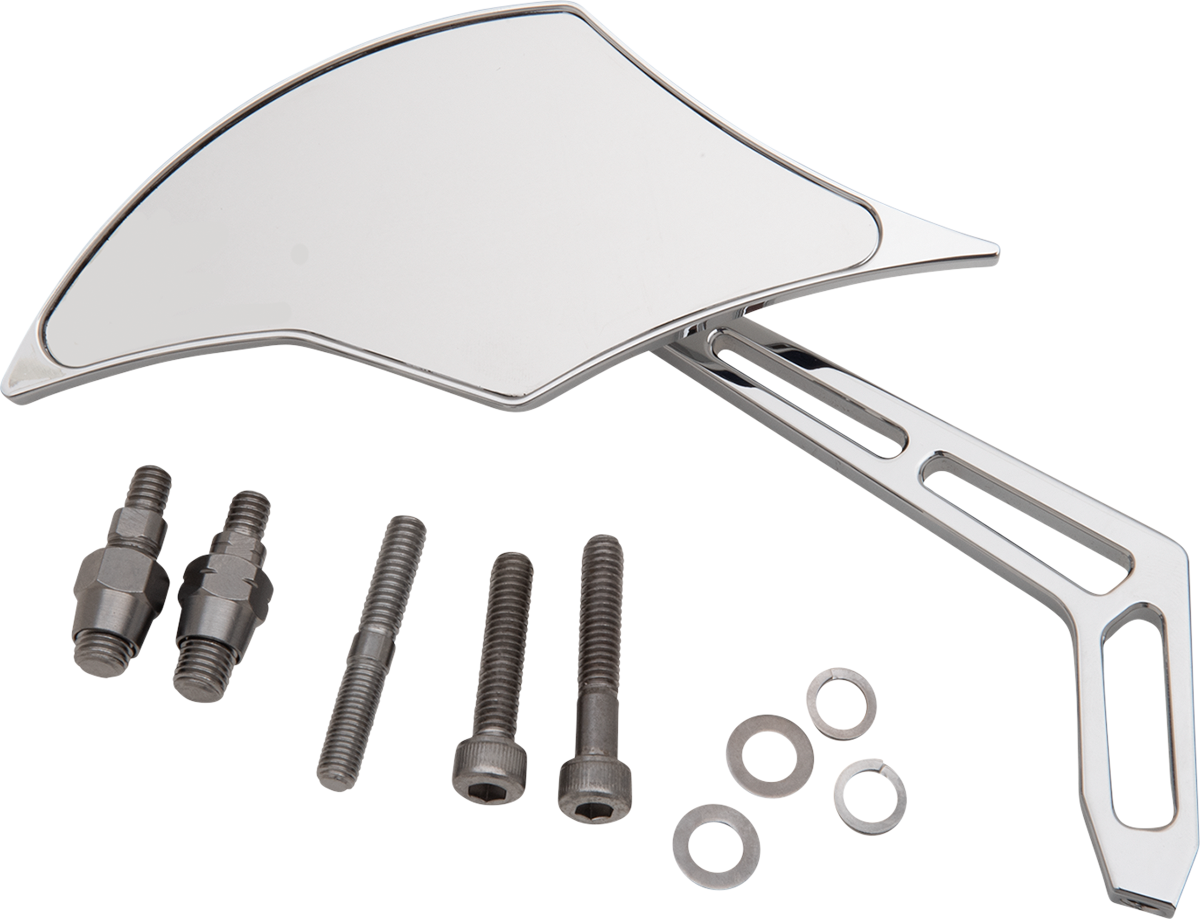 PRO-ONE PERF.MFG. Mirror - Chrome - Left 102300