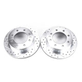 Power Stop 02-06 Chevrolet Avalanche 2500 Rear Evolution Drilled & Slotted Rotors - Pair AR8644XPR