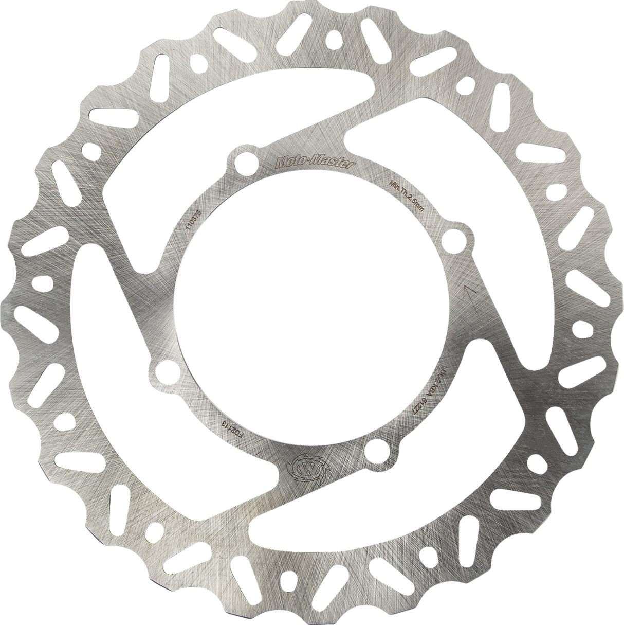 MOTO-MASTER Brake Rotor - Front - Nitro 110375-PU