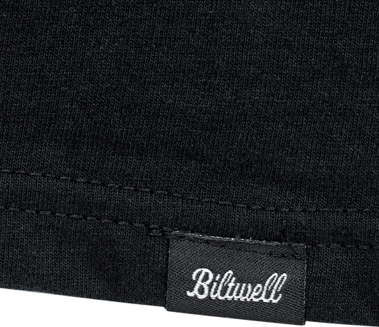 BILTWELL LMTV Pocket T-Shirt - Black - Medium 8102-076-003