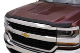 AVS 16-18 Chevy Silverado 1500 Aeroskin Low Profile Hood Shield - Matte Black 377123